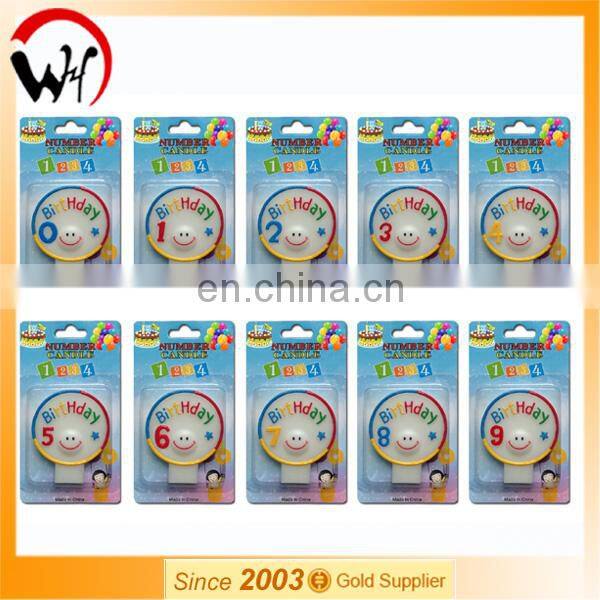 baby shower craft number candle wholesale