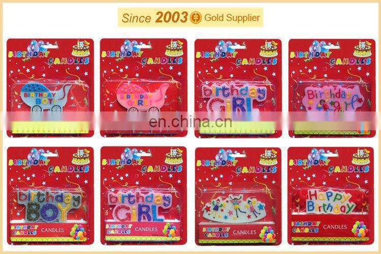 party birthday art pick candles