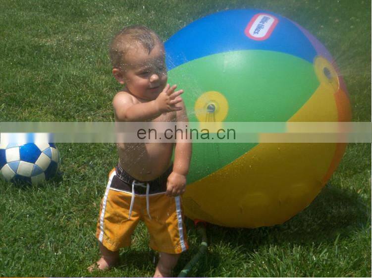 Promotion Outdoor Toys kids play Sprinkler Aqua splash Beach Ball