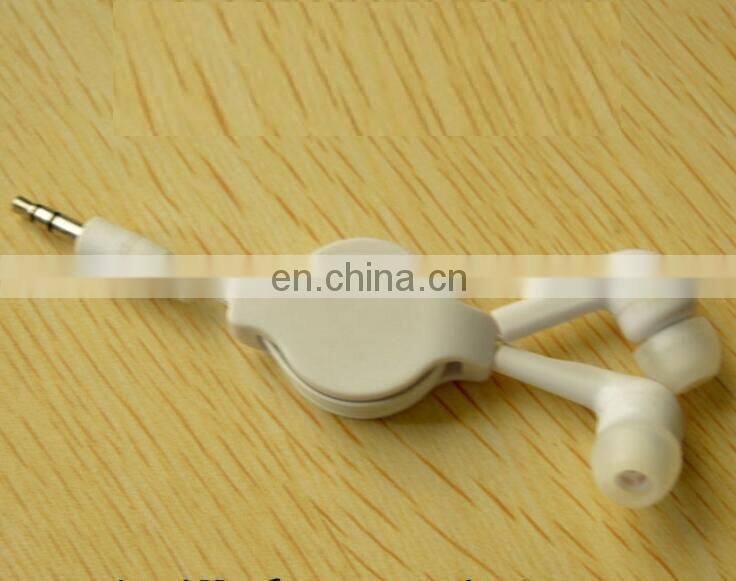 Factory Promotional colorful retractable headset headphone