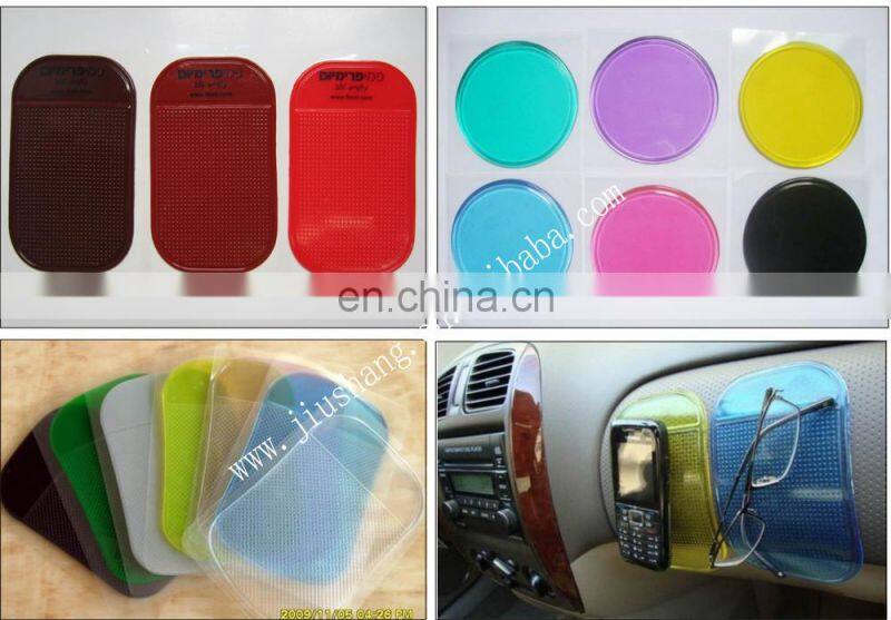 Anti slip custom logo PU sticky pad for mobile
