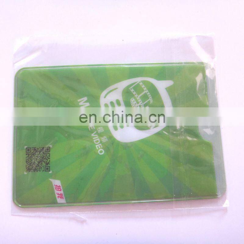 New products customized logo and shaped PVC card holder for sale