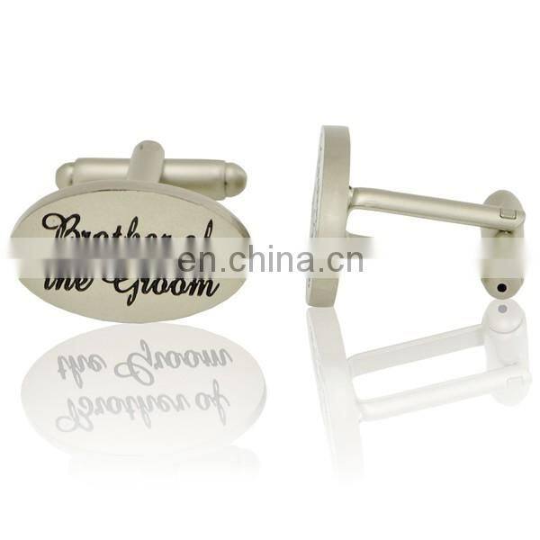 custom best man wedding cufflinks