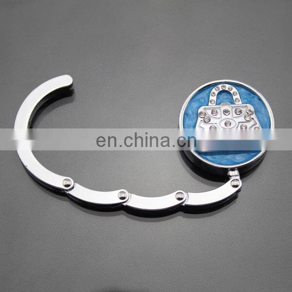 Promote paris metal bag hanger hook accessory
