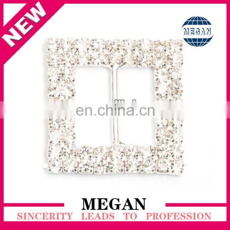 35mm fashion boutique wedding Invitation Rhinestone Buckle