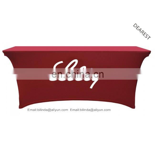 stretch spandex cocktail Table lip,table cover topper