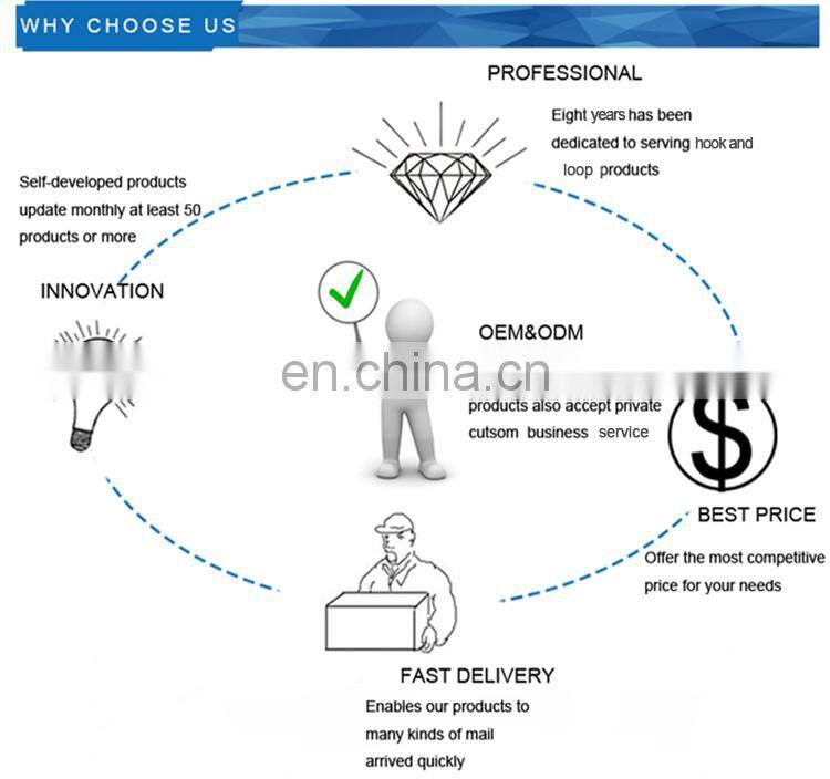 Reusable Double sided HOOK LOOP BATTERY STRAP