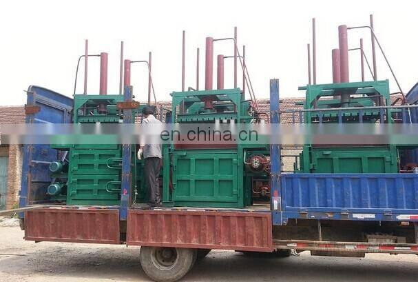 hydraulic baler/cardboard baling press machine/factory price