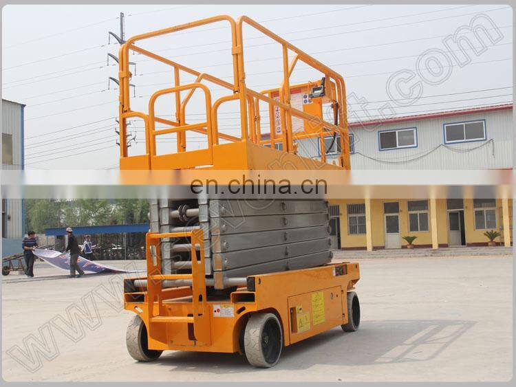 7LGTJZ Shandong SevenLift mobile aerial scaffolding self propelled high lift table platform