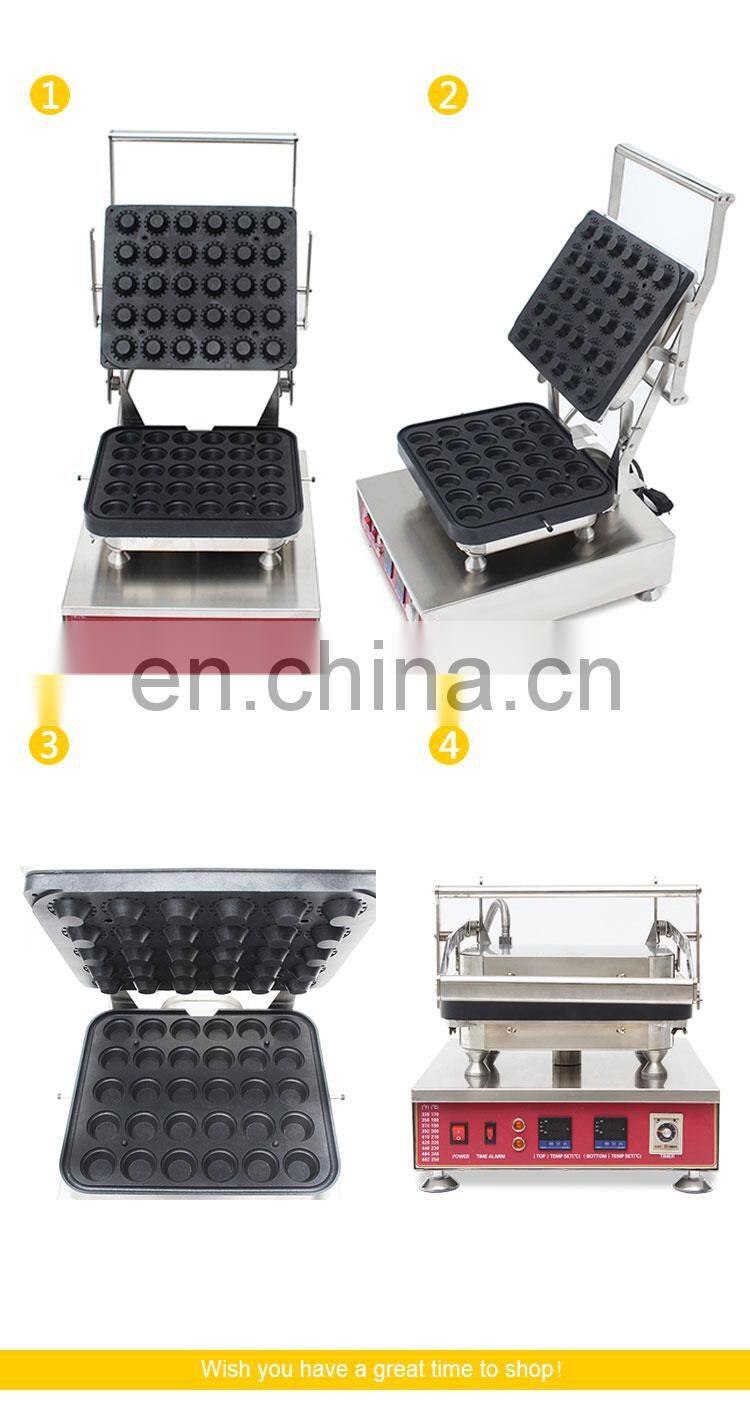 Cupcake making machine with CE approved commercial tartlets shell baking maker on sale