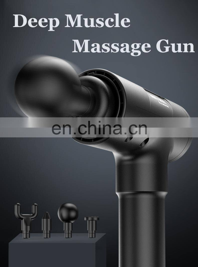 New 3 Levels Adjustable Smart Fascia Gun With High Power Motor