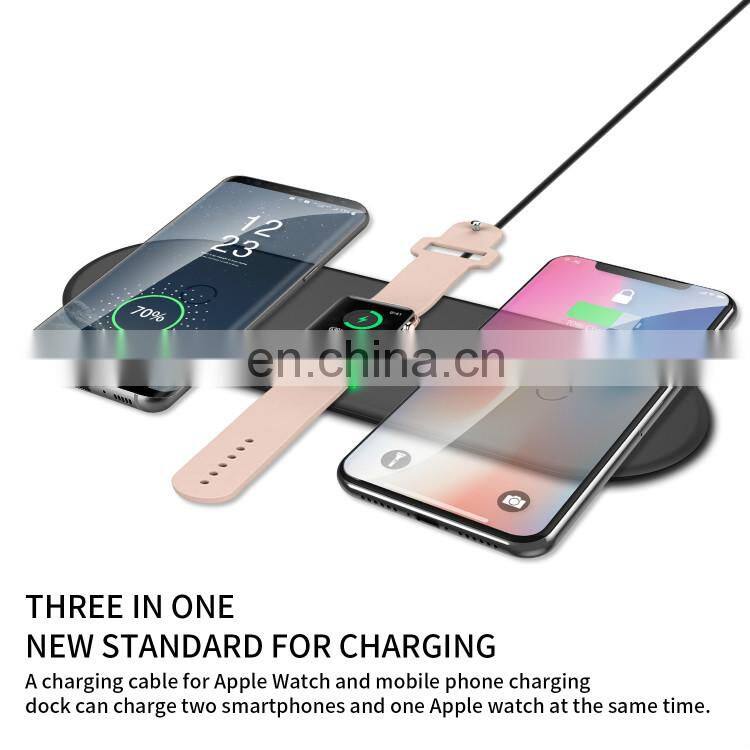 Wireless Charger Station 3 In 1 Magetic Charging Dock Compatible For Mobile Phone