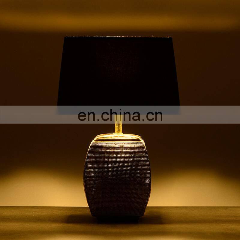 New design ceramic material LED table lamp for indoor room