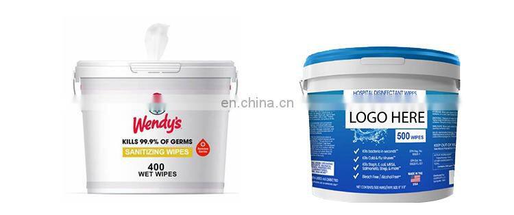 Oem Disposable Household Adult Gym Cleaning Car Drying Nonwoven Dry Wipes In Sheets Roll In Canister