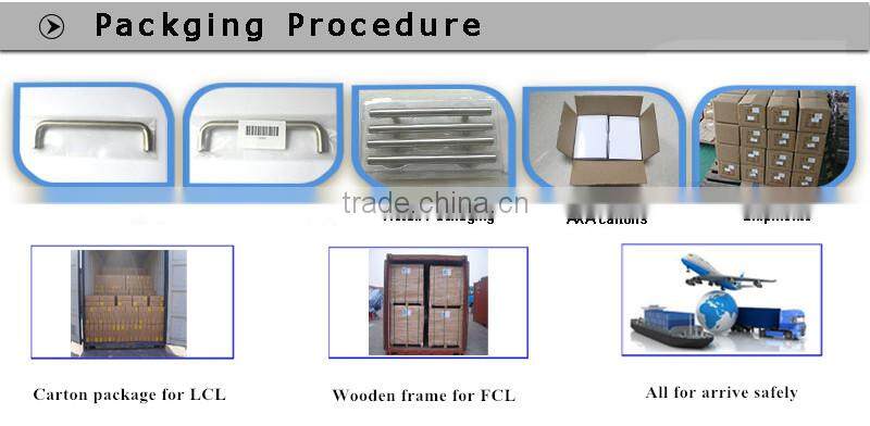 Professional designer h type door handle,pipe style door handle long and round handle door