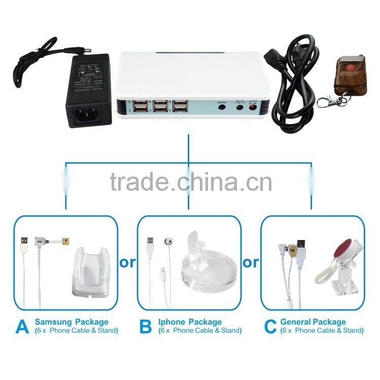 5V Operating Voltage Alarm Security Display Stand For Tablet PC And Mobile Phone