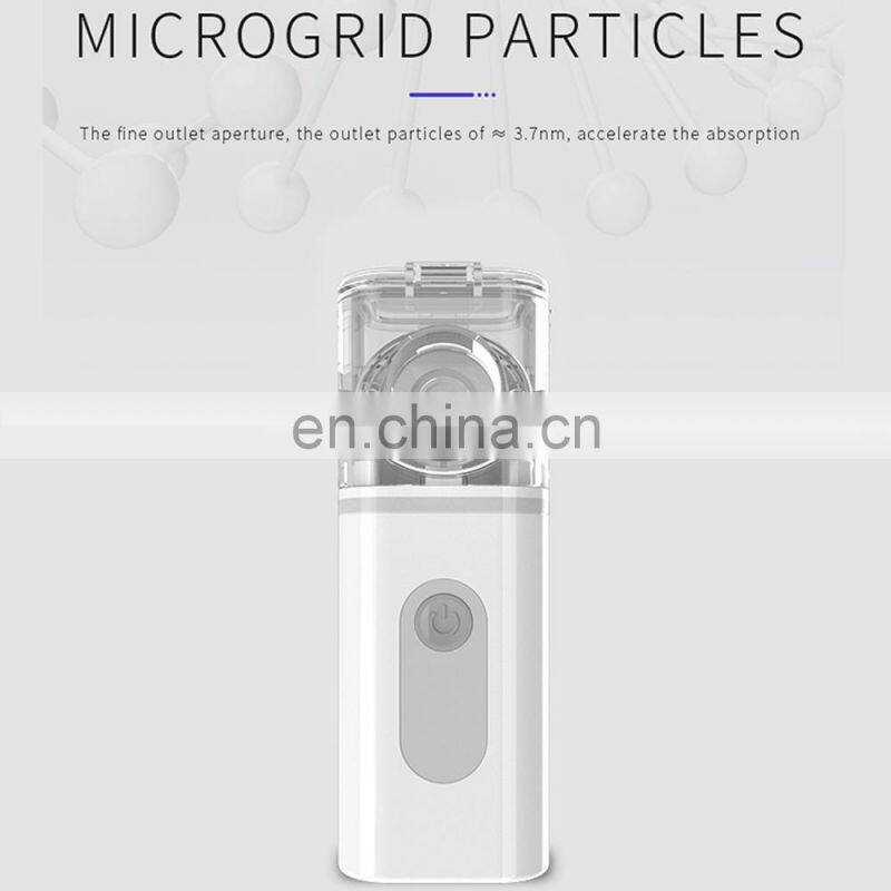 Home Inhaler Nebulizer Low Decibel Ultrasound Atomizer Handheld Adult&Kid Portable Micro Mesh Atomizer High Low 2Gear Humidifier