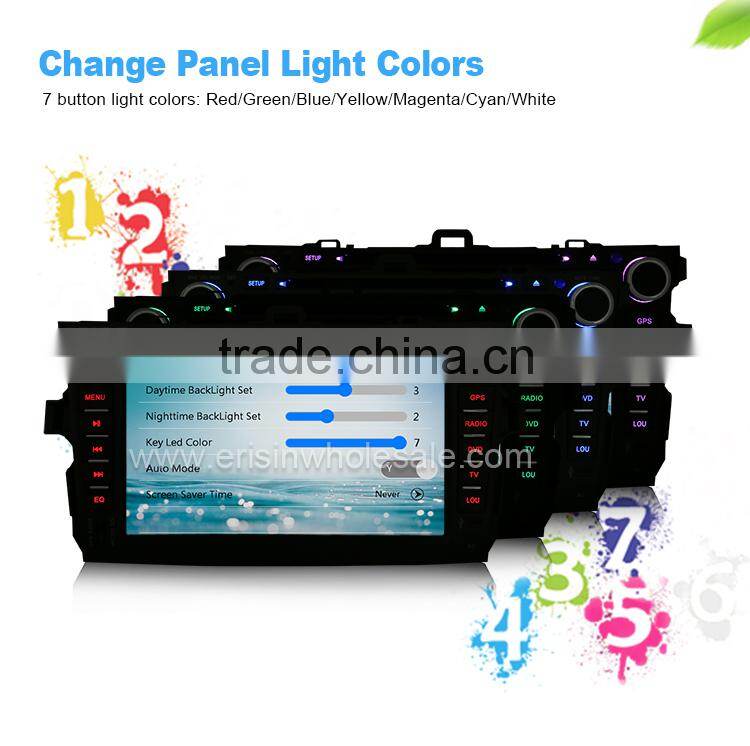 Erisin ES8288M 8" Toyota Corolla 2 Din Car Muiltmedia System with GPS