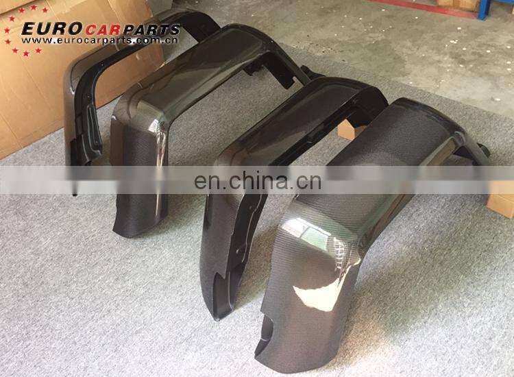 W463 4x4 fender for G-class W463 G63 G65 to 4x4 wide over fenders full carbon fiber material