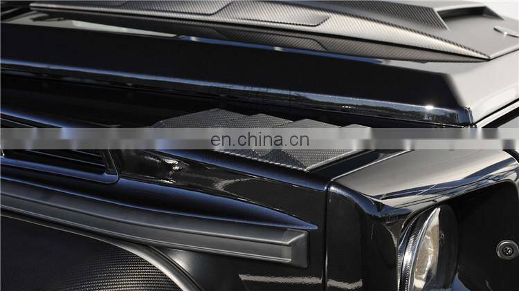 G class w463 Hood Front Side Vent Sticker Cover for G350 G500 G55 G63 G65 Carbon Fiber Fender Add-on Vents