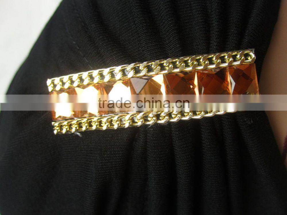 Black islamic turban muslim underscarfs with side pleats