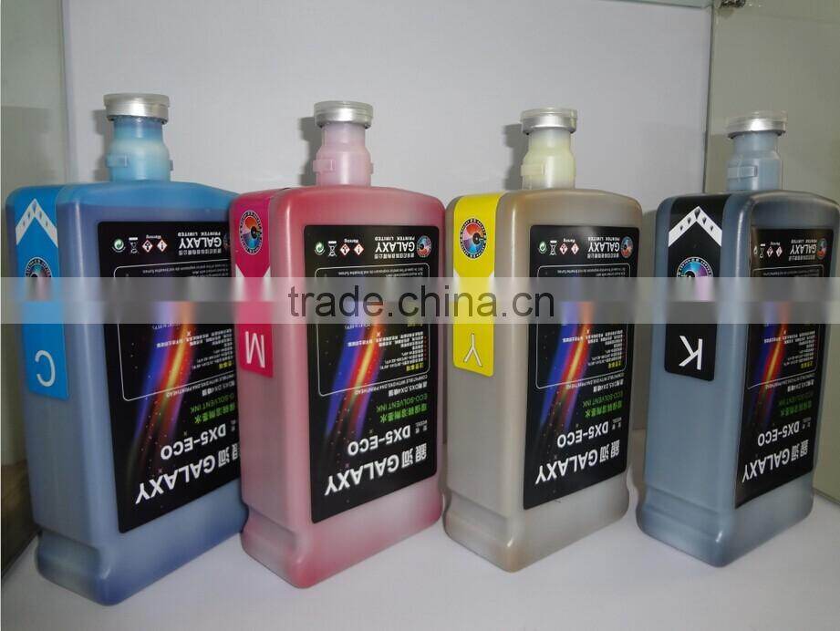 Promotion!Buy 3 bottles get 1 for free!for DX5 Head UD-181LA/1812LA Galaxy Eco Solvent Ink