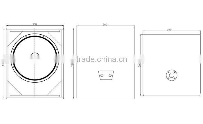S18+, trade assurance, 18 inch passive subwoofer, speakers subwoofer