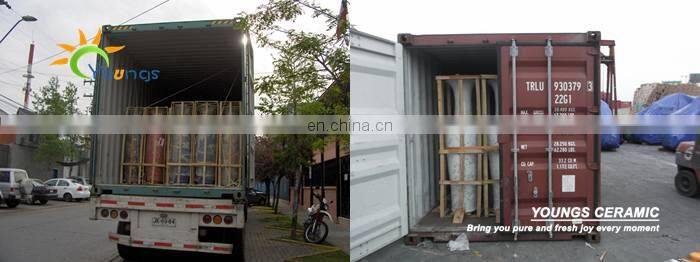 Grandiose Large Chinese Hand Craved Dragon Vases