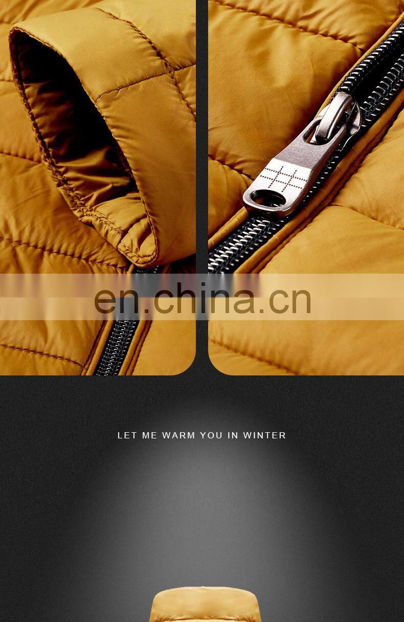 2021 autumn and winter men's cotton-padded jacket casual cotton-padded jacket men's padded cotton-padded bread  bubble coat