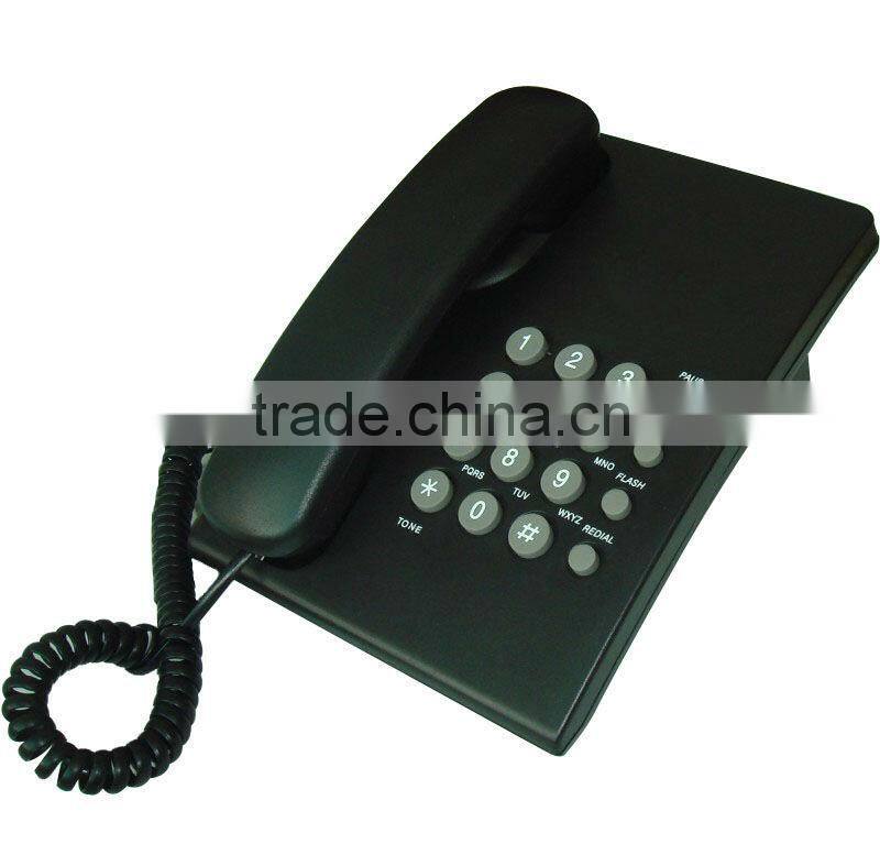 Black color T/P basic telephone