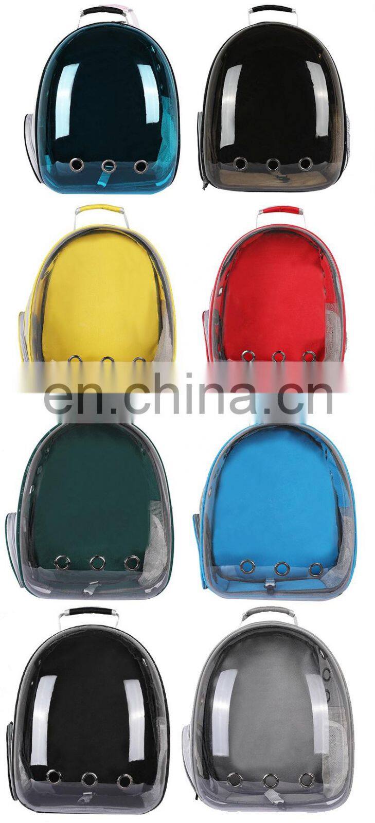 Wholesale customized portable breathable washable cute cartoon pet bag carrier backpack for small pet