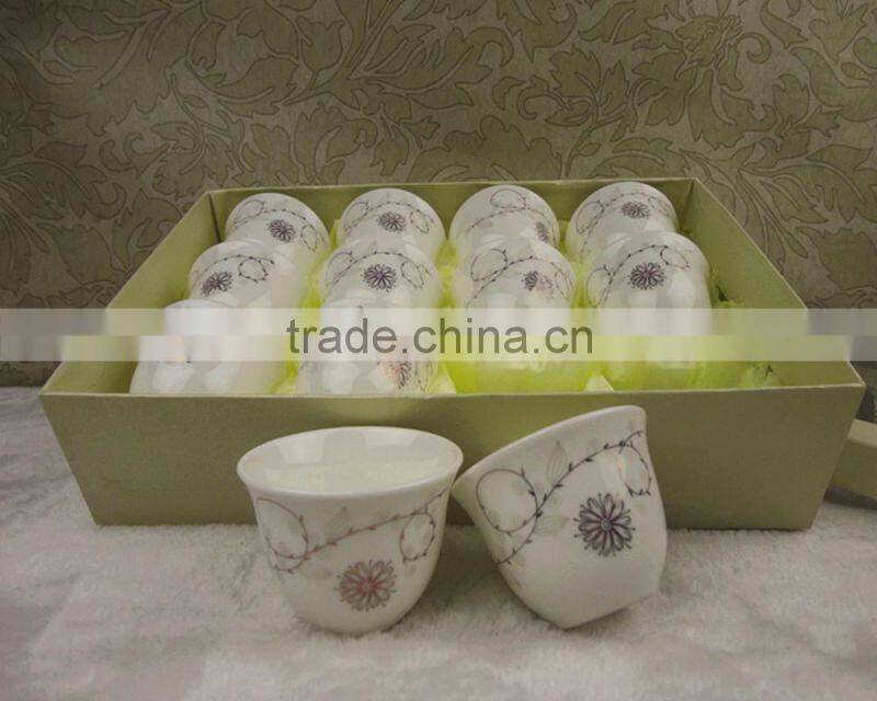 arabic porcelain cawa cup cheap price