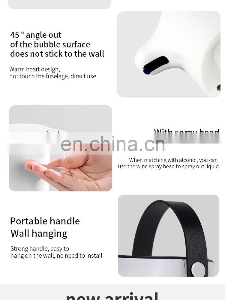 Plastic Touchless Automatic Sensor Liquid Soap Dispenser Foam Soap Dispenser Sanitizer Stand Dispenser Gel For Liquid