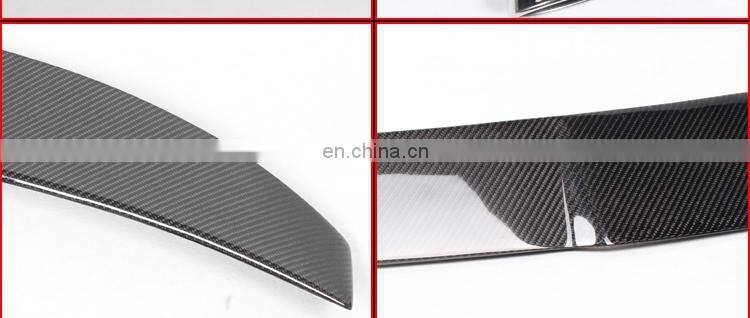 Runde ABS Material Car Modification Sport Style Front Rear Lip Side Skirt Spoiler Exhaust Suitable For 2013-2016 Audi A4L Body Kit