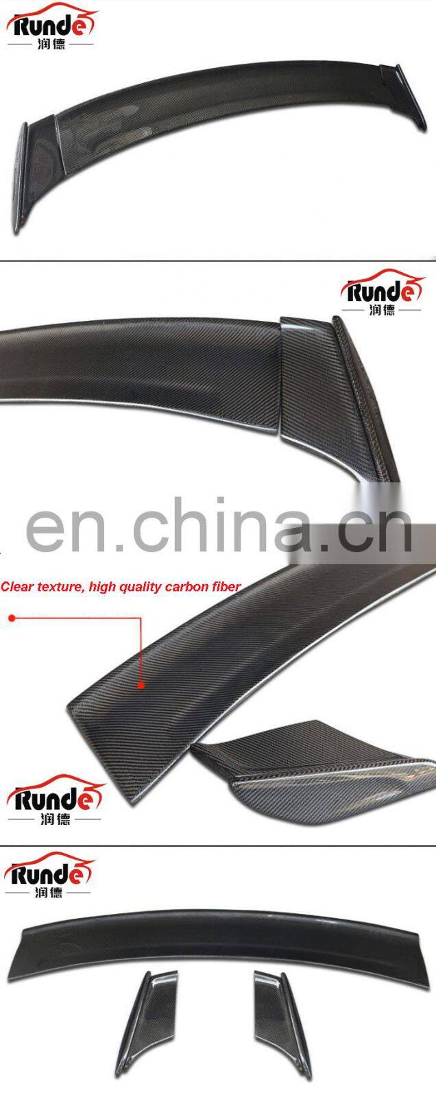 Runde Auto Accessories Body Parts Carbon Fiber CERVINI'S Style Rear Spoiler Suitable For 2015-2020 Ford Mustang rear spoiler