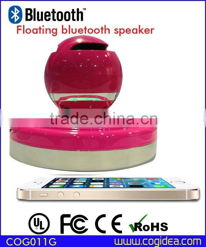 Round magnetic suspension levitation bluetooth speaker