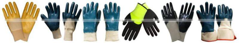 15 Gauge Nylon Wrapped Spandex Micro Foam Nitrile Coated Garden Work Gloves
