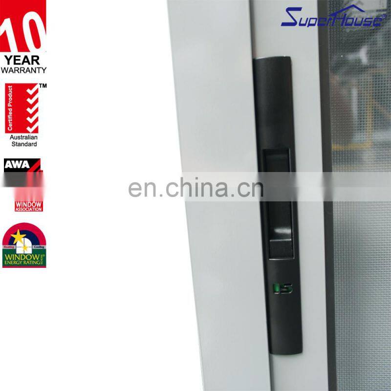 Superhouse Popular Frameless Balcony Glazing House Sliding Window With Design