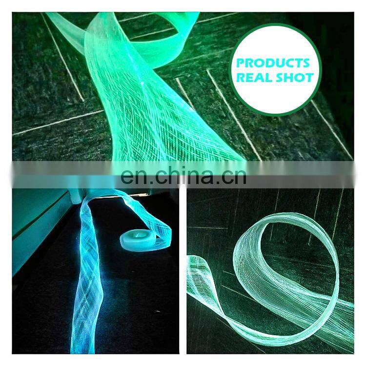 Fiber Optic Mesh Ribbon PMMA Fiber Optic Mesh for Ceiling Trees Lighting Decoration Christmas Tree Decoration