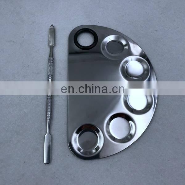 Metal Stainless Steel Makeup Palette for Cosmetic Use