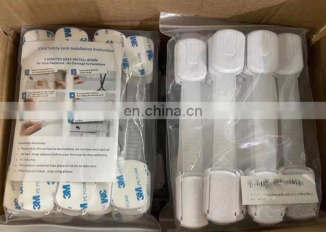 Amazon Hot Selling Baby Child Proof Baby Proofing Cabinet Locks