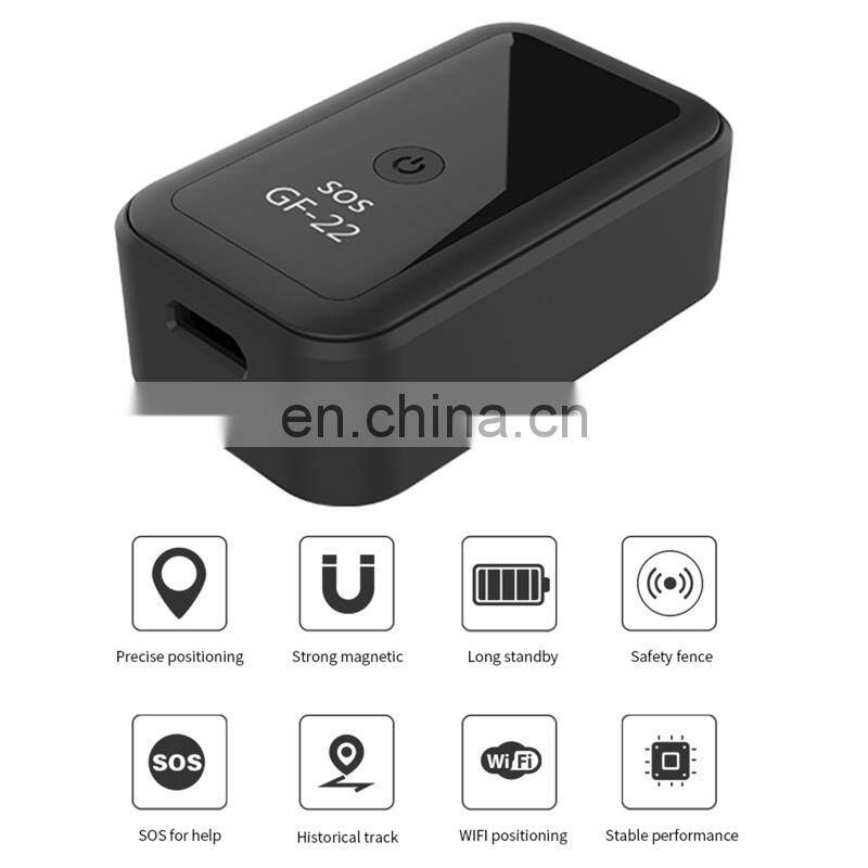 GF22 GSM & GPS Real Time tracker Locator for kids pet mini size Strong Magnetic Tracking Device for Car Motorcycle Truck