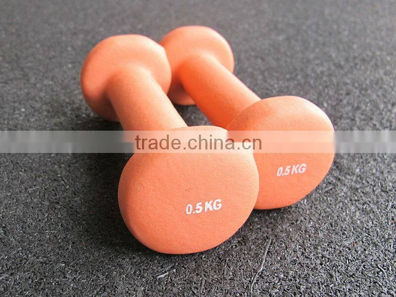 PVC coated dumbbell