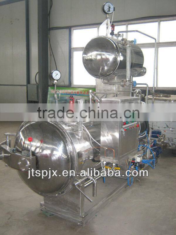 laboratory low yeild stainless steel semi-automatic electric food retort