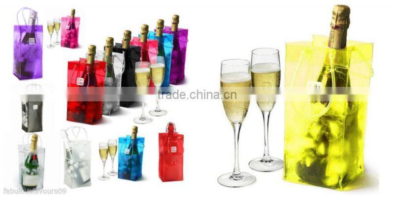 Spring Wine & Spirits Soft Clear PVC Wine Bag