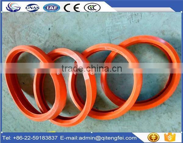 New technology concrete pump truck spare parts HD concrete rubber pipe clamp gasket
