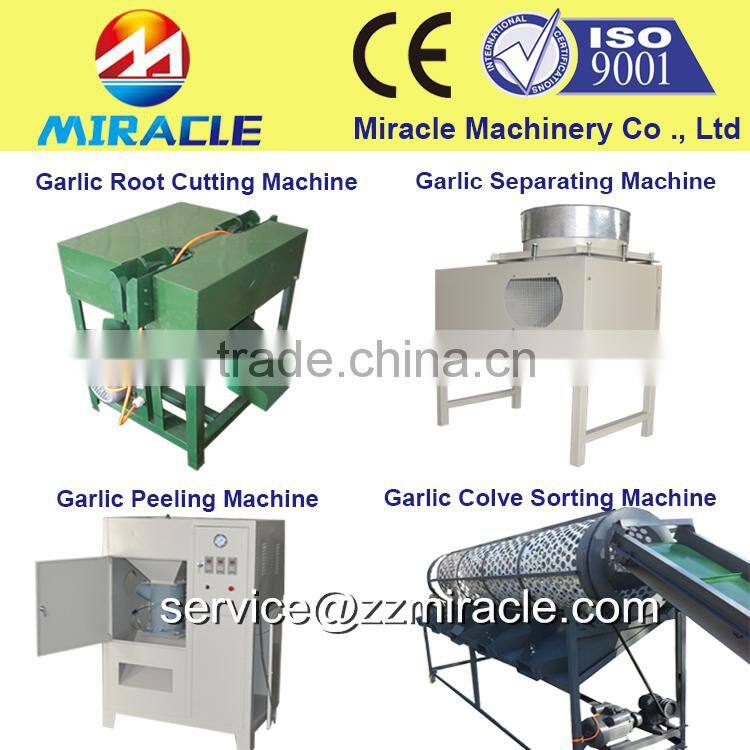 Cheap price fresh garlic roots cutting machine/roots cutter/root removing machine