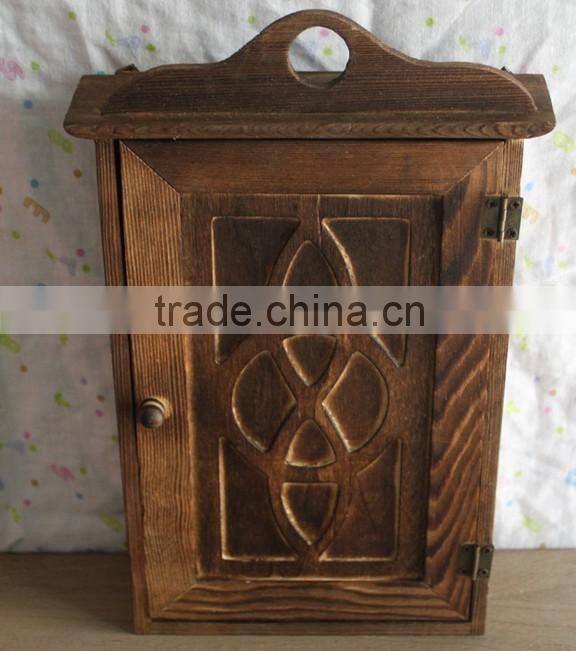 Hot Sale Wooden Key Box, Wholesale Key Storage Box, Wooden Wall Hanging Key Box
