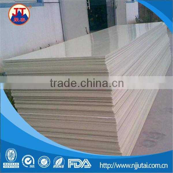 100% virgin material white PVC sheet