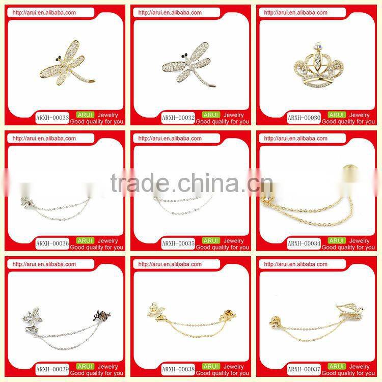 Wedding anniversary souvenirs silver angel rhinestone brooches